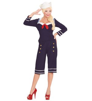 50'er Sailorpige Kostume