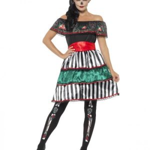 Day of the Dead SeÃ±orita Dukke Kostume