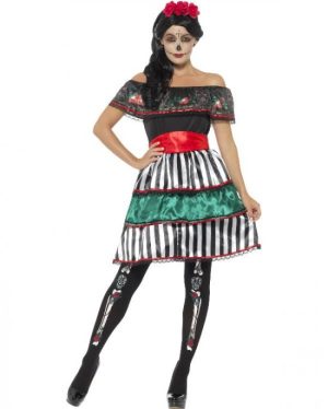 Day of the Dead SeÃ±orita Dukke Kostume