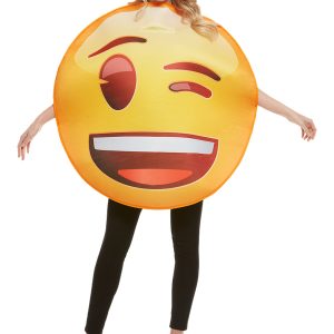 Emoji Blinkende Smiley Kostume