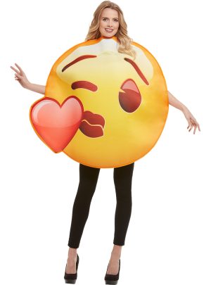 Emoji Kys Smiley Kostume