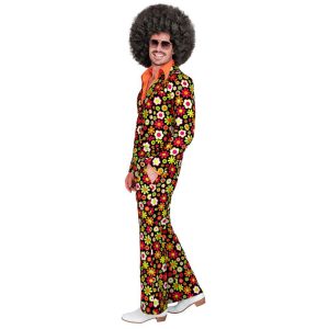 Hippiedude Blomster Kostume