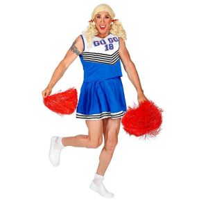 Mandlig Cheerleader Kostume