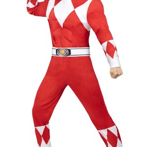 Power RangersÂ® Kostume Rød