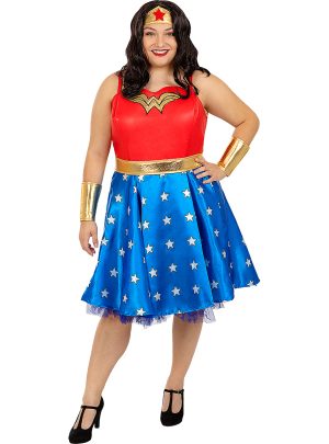 Wonder WomanÂ® Kjole Kostume