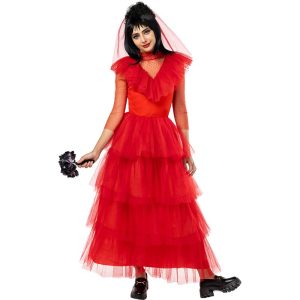 BeetlejuiceÂ® Lydia Bryllupskjole Kostume