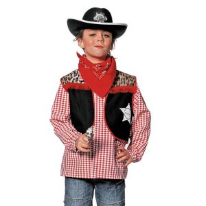Cowboy Børnevest Kostume