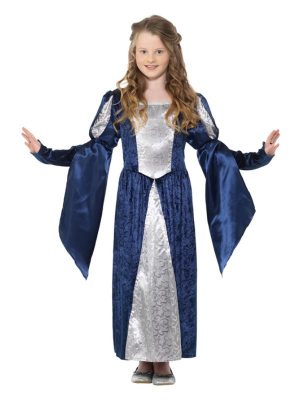 Middelalder Adelskvinde Kostume