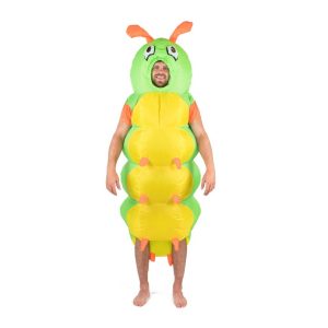 Oppustelig Larve Kostume