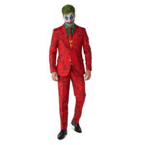 The JokerÂ® Jakkesæt Kostume Rød