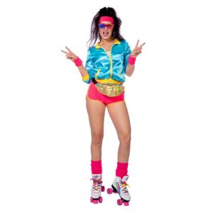 Retro Rollergirl Kostume