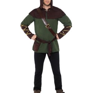 Hætteklædt Robin Hood Kostume