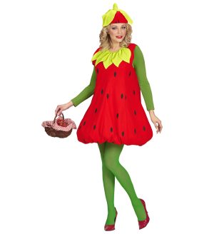Jordbær med Hat Kostume