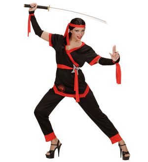 Ninja Kvinde Kostume