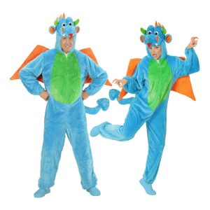 Plysset Drage Kostume