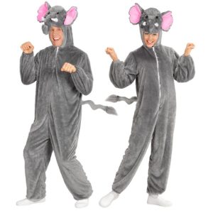 Plysset Elefant Kostume