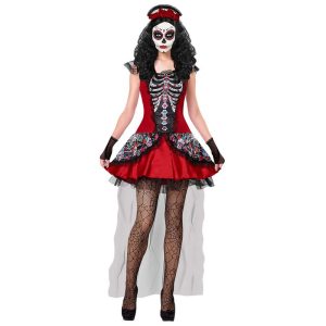 DÃ­a De Los Muertos Brud Kostume