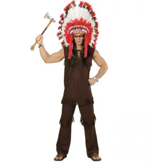 Indianer Høvding Kostume