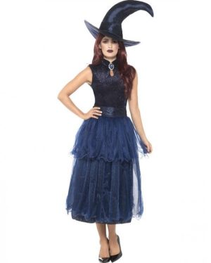 Midnat Heks Deluxe Kostume