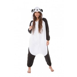 Panda Onesie Teen Kostume