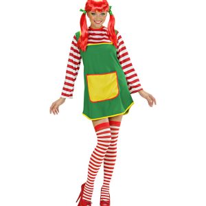 Stærk Pige Kostume