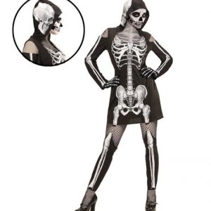 X-Ray Skeletpige Kostume