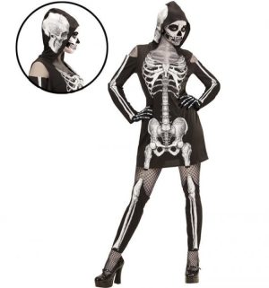 X-Ray Skeletpige Kostume