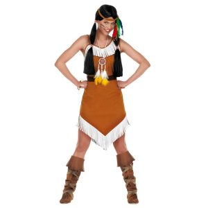 Commanche Indianerpige Kostume