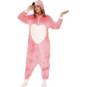 Flamingo Onesie Kostume