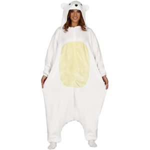 Isbjørn Onesie Kostume
