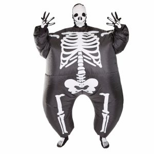 Oppustelig Skelet Kostume