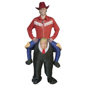 Oppusteligt Carry Me Trump Kostume