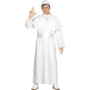 Pave Kostume Hvid