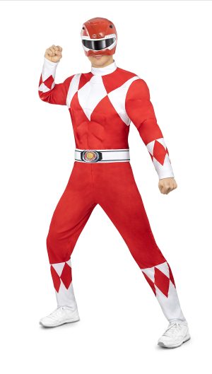 Power RangersÂ® Kostume Rød