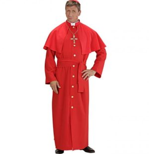 Rød Biskop Kostume
