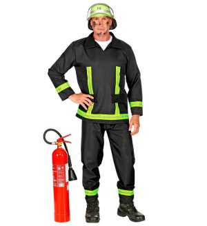Klassisk Brandmand Kostume