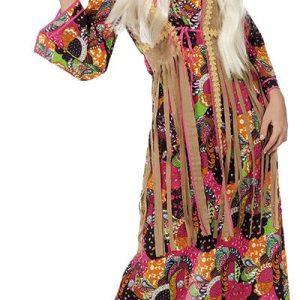 Lang Hippiekjole Kostume