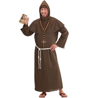 Lang Munkekåbe Kostume