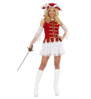 Musketer Pige Kostume