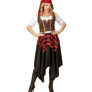 Sød Pirat Pige Kostume