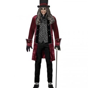Stilfuld Viktoriansk Vampyr Kostume