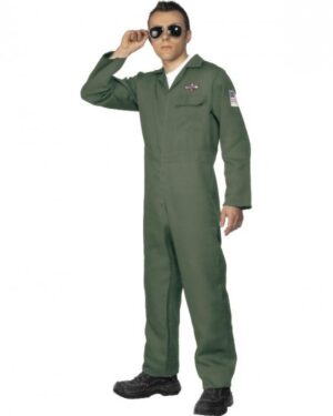 Klassisk Jagerpilot Kostume