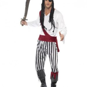 Klassisk Pirat Kostume