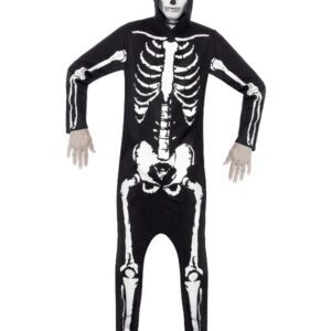 Skelet Jumpsuit Kostume