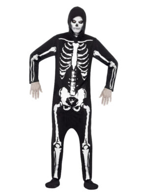 Skelet Jumpsuit Kostume