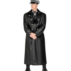 40'er Militærfrakke Kostume Sort