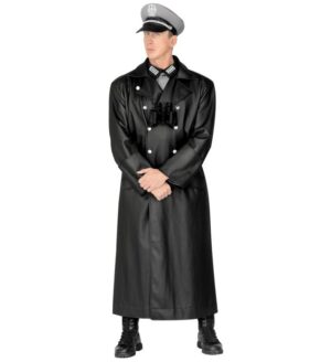 40'er Militærfrakke Kostume Sort