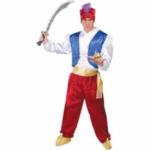 Arabisk Genie Kriger Kostume