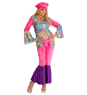Blomstrende Hippie Kostume