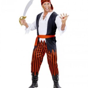 Caribbisk Pirat Kostume